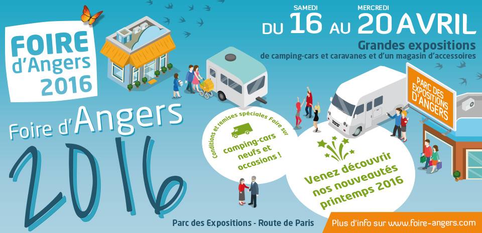 Foire d'Angers Camping-Car Sud Loire Caravanes